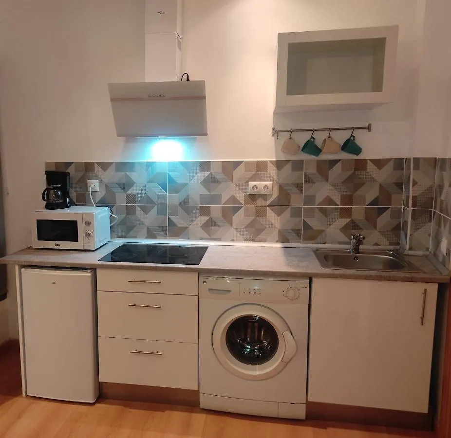 Apartamento Amplio estudio en centro y playa Victoria 13 Málaga 0*,